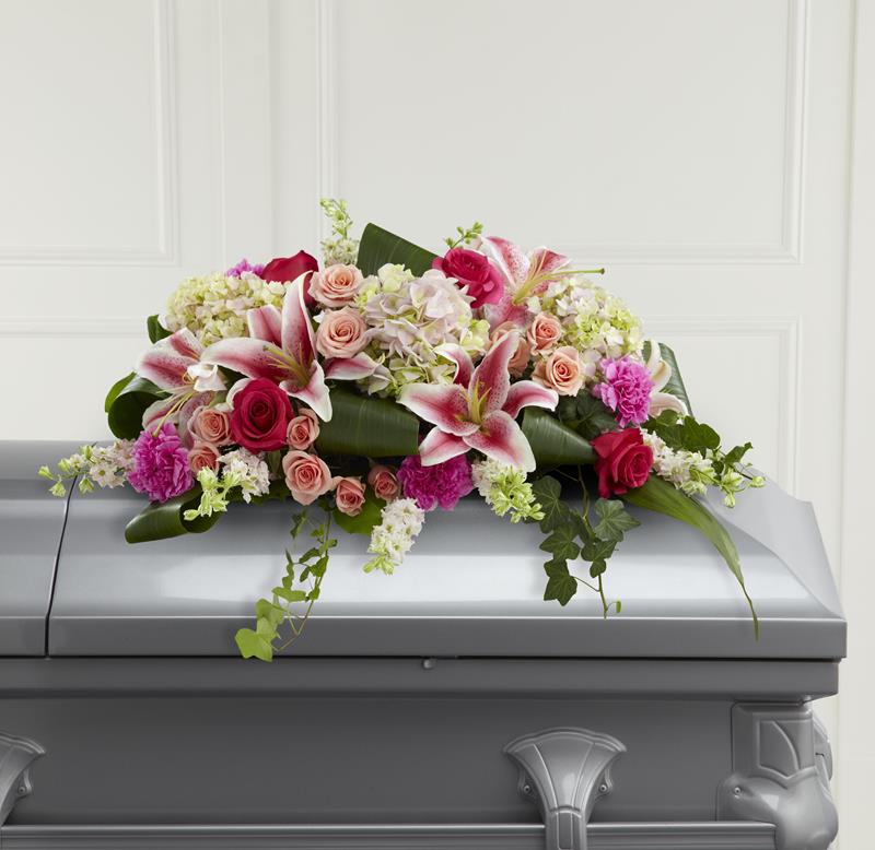 3894 Splendid Grace Casket Spray product image