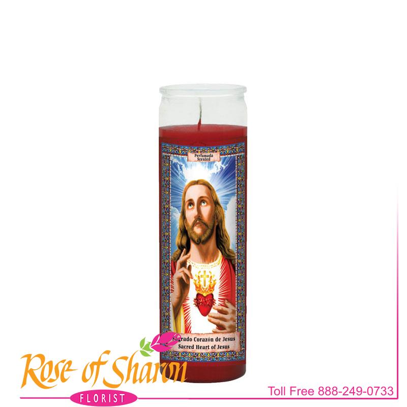 Sacred Heart Candle main product image