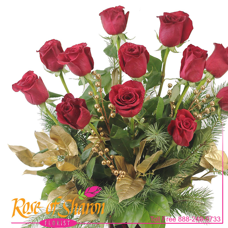 1967 Gilded Rose Bouquet Image One