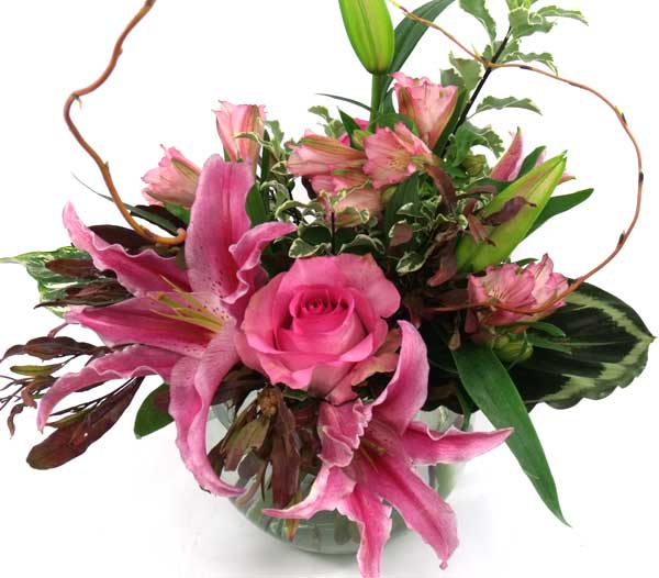 2164 Lily and Roses Image One