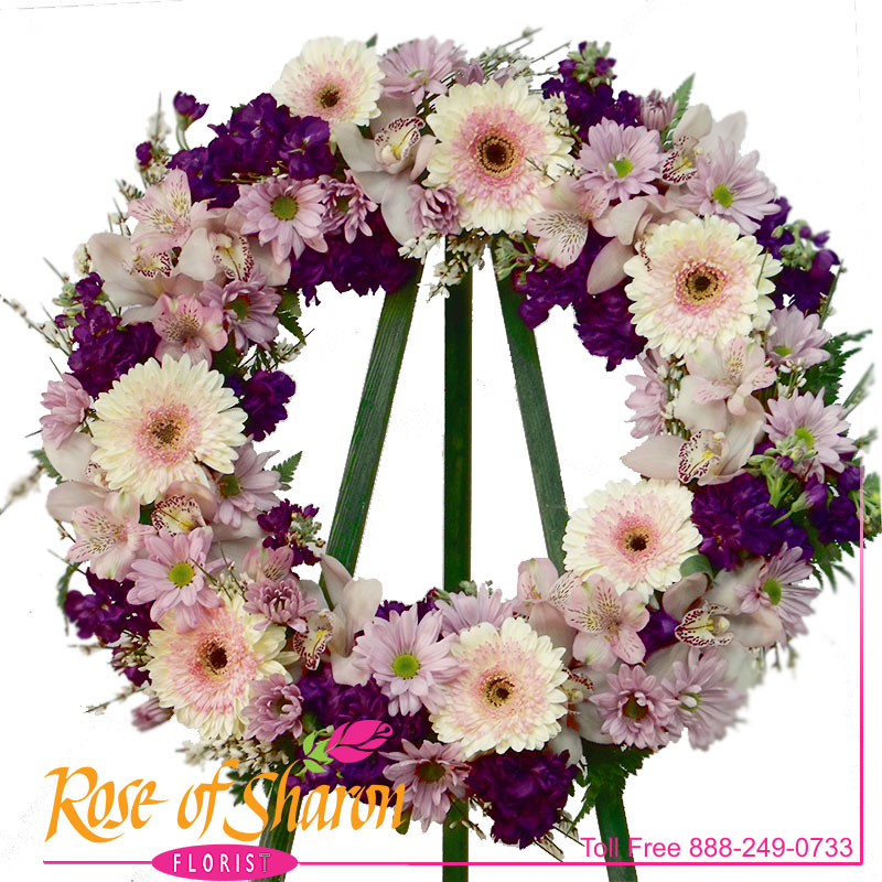 2202 Purple Wreath Tribute product image