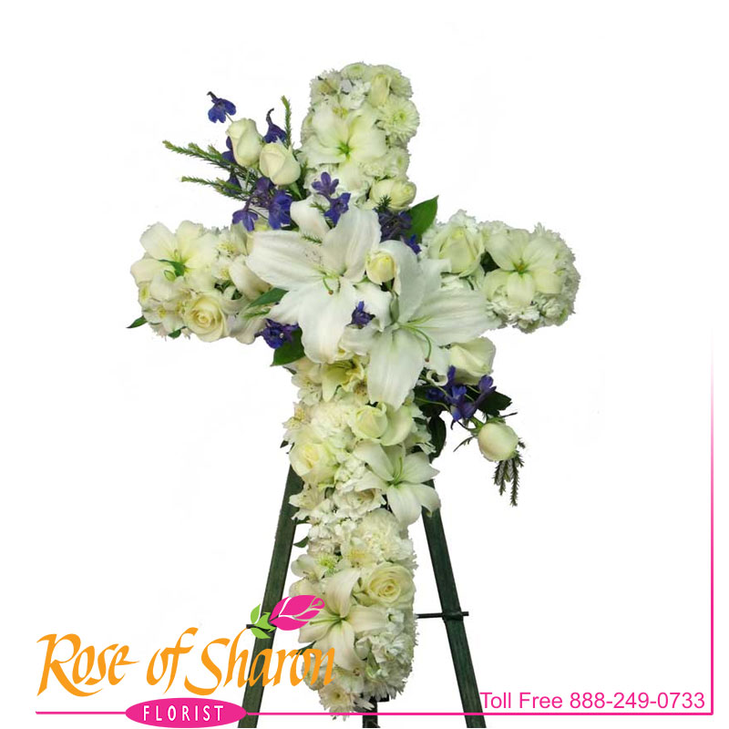 2203 Lily and Rose Cross product image